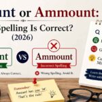 Amount Or Ammount