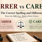 Carrer vs Career