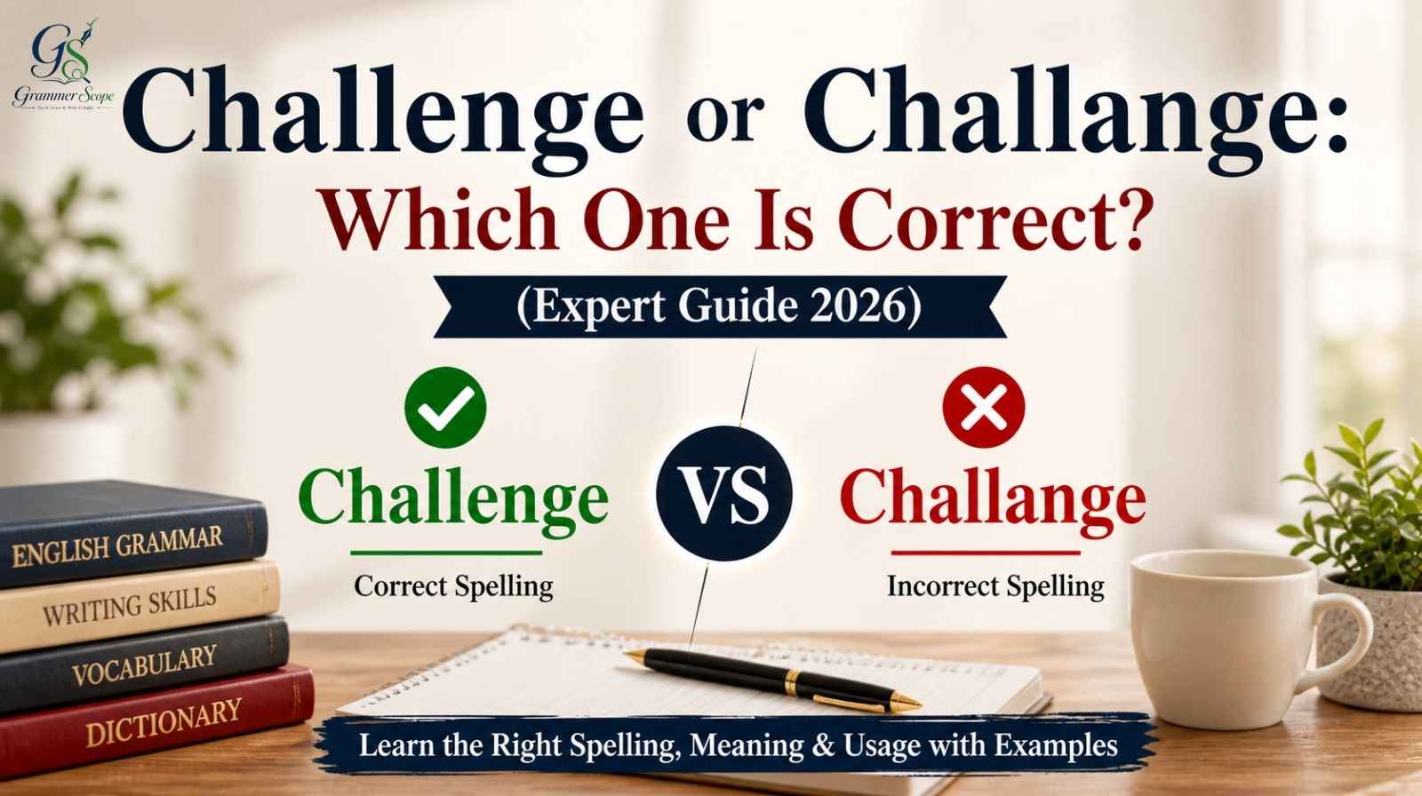 Challenge or Challange