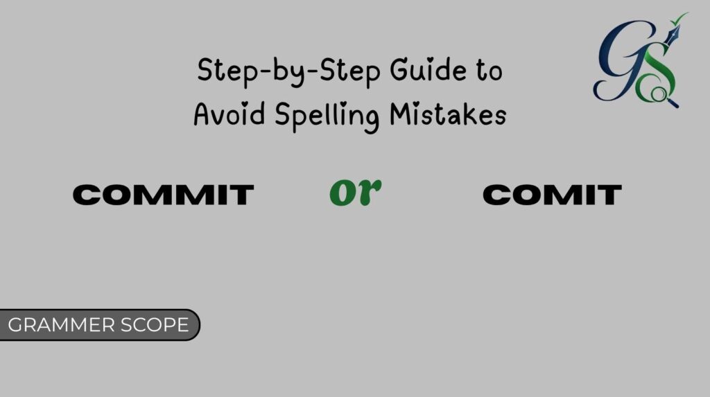 Commit or Comit