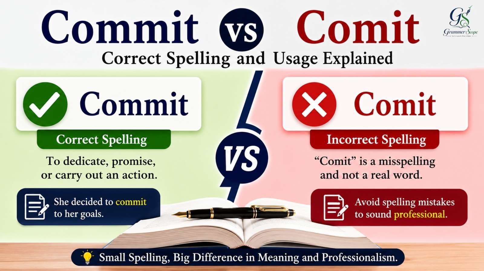 Commit vs Comit