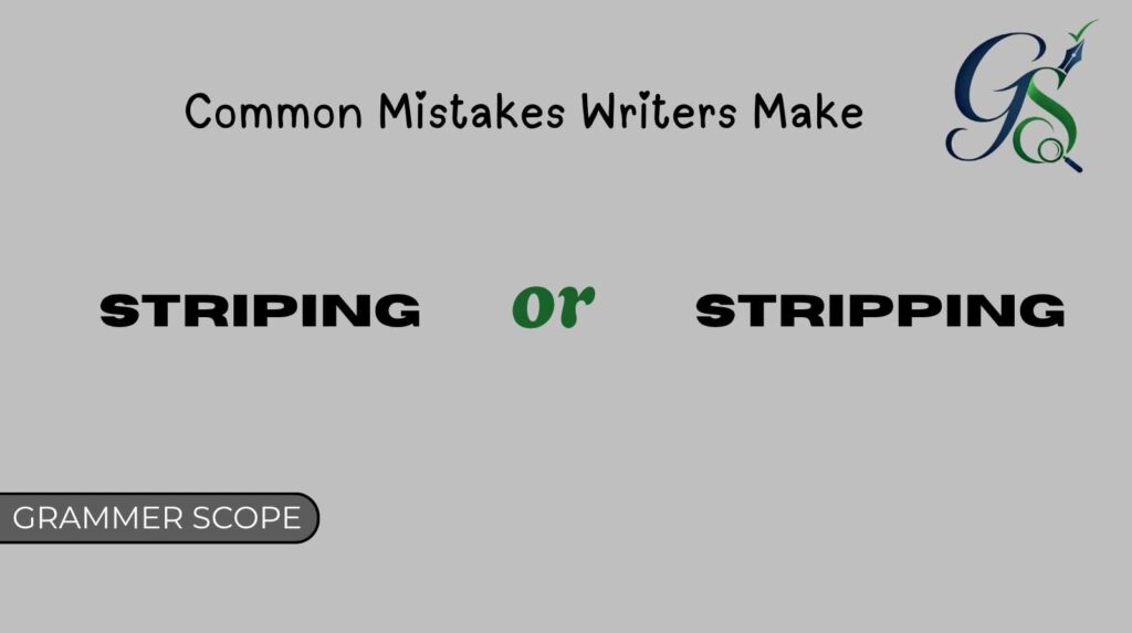 Common Mistakes Writers Make