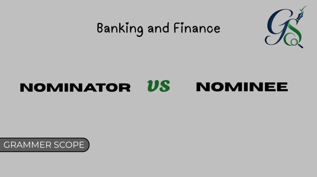Nominator vs Nominee