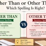 Other Than or Other Then