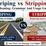 Striping vs Stripping: Meaning, Grammar And Usage Guide