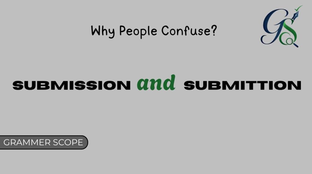 Submission and Submittion