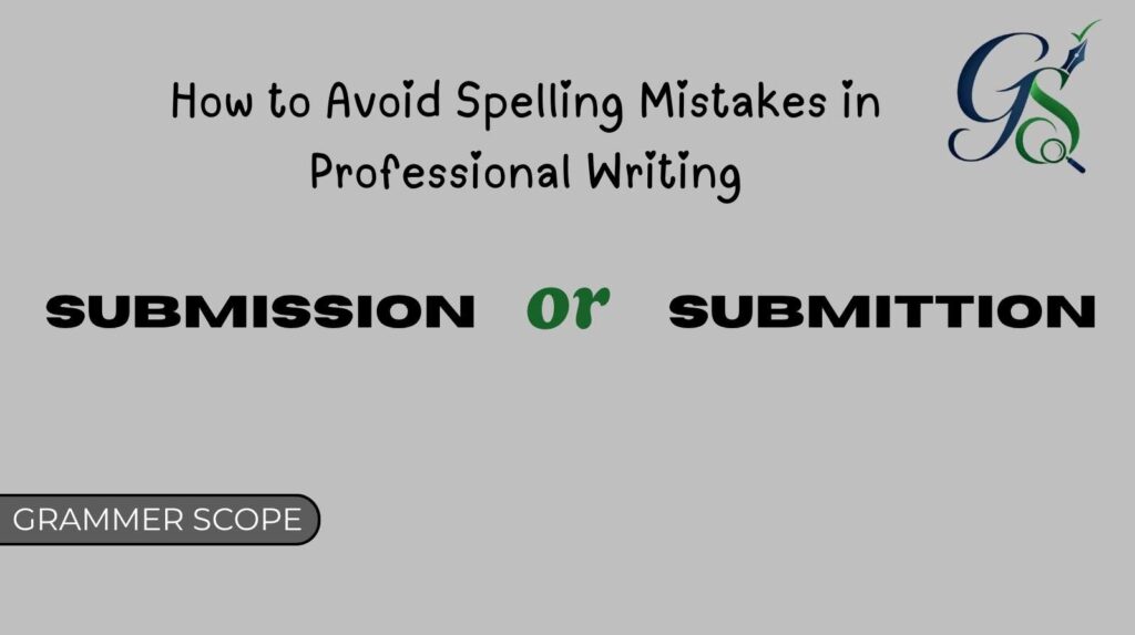 Submission or Submittion