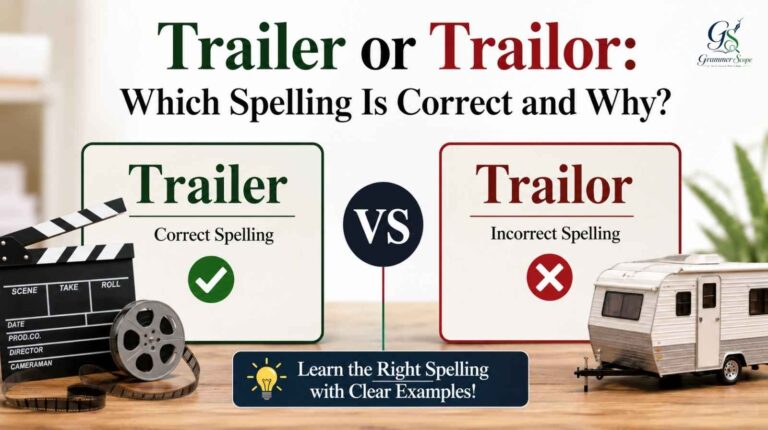 Trailer or Trailor