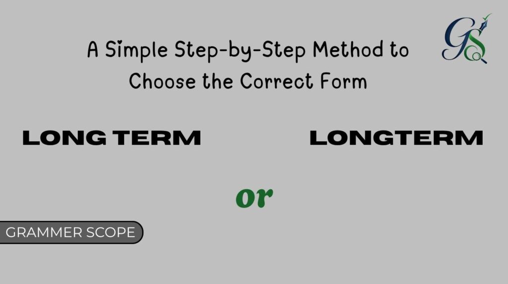 Long Term or Longterm