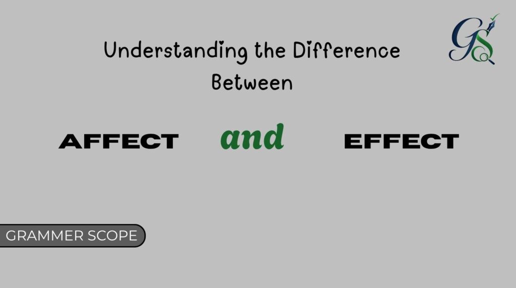 Affect and Effect