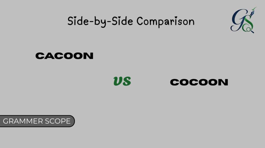 Cacoon vs Cocoon