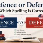 Defence or Defense