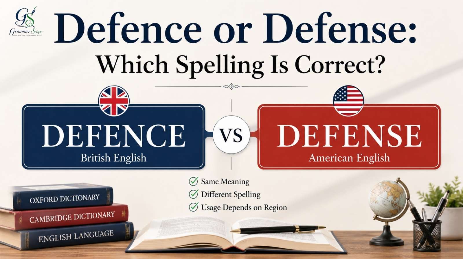Defence or Defense