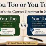 You Too or You To