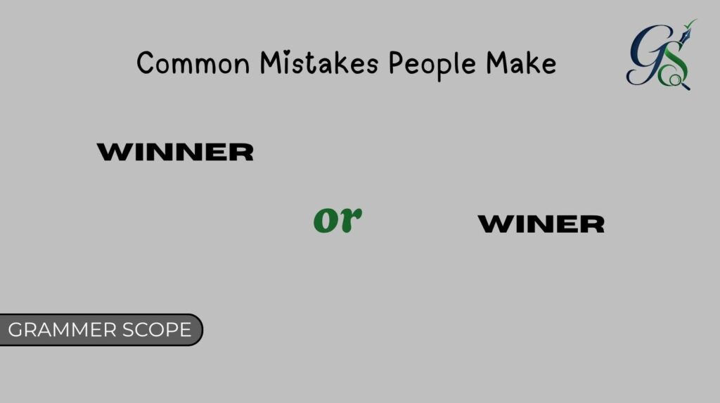 Winner or Winer