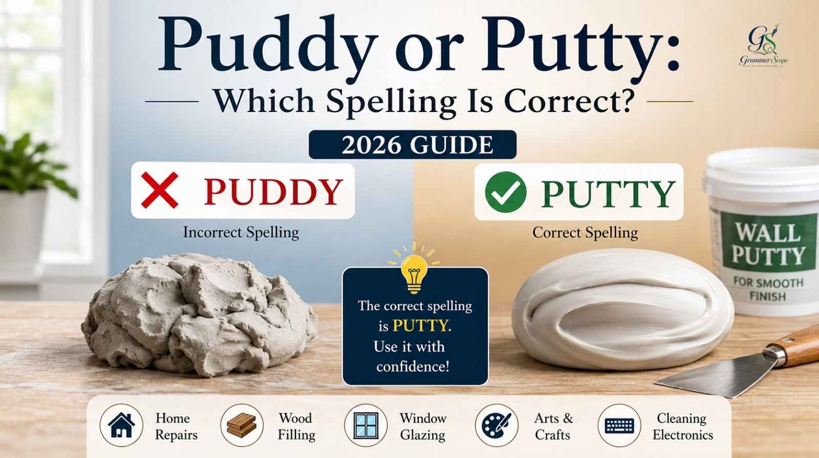 Puddy or Putty: Which Spelling Is Correct? (2026 Guide)
