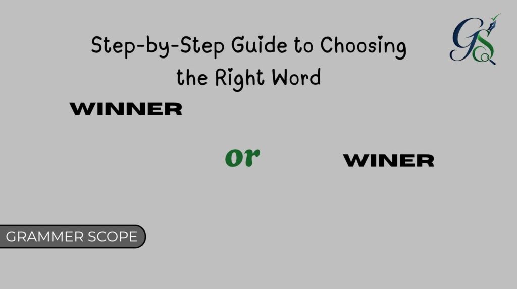 Winner or Winer