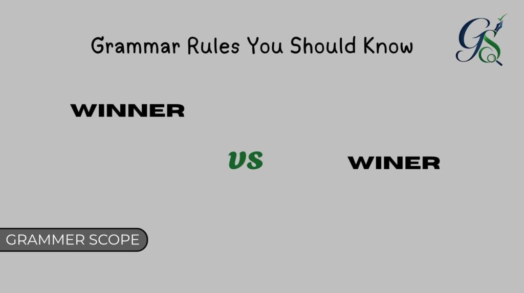 Winner vs Winer