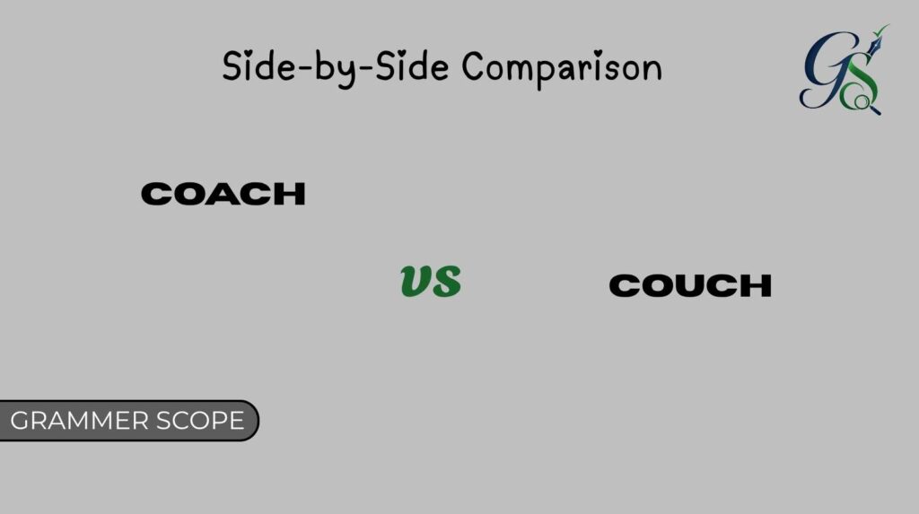Coach vs Couch