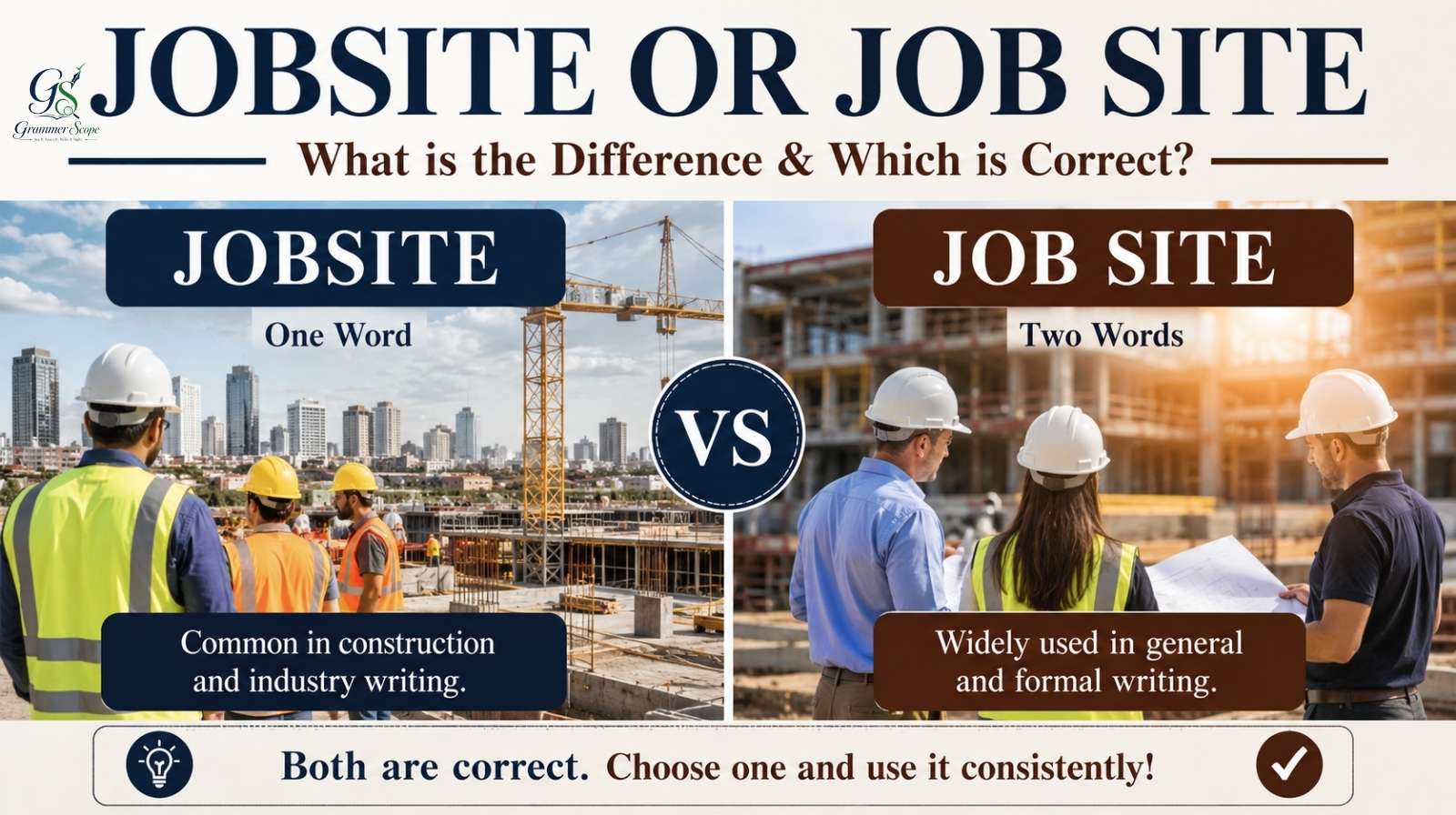 Jobsite or Job Site