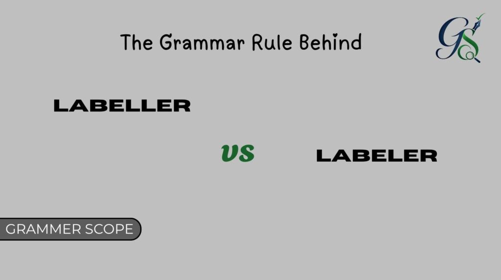 Labeller vs Labeler