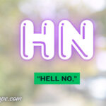What Does HN Mean
