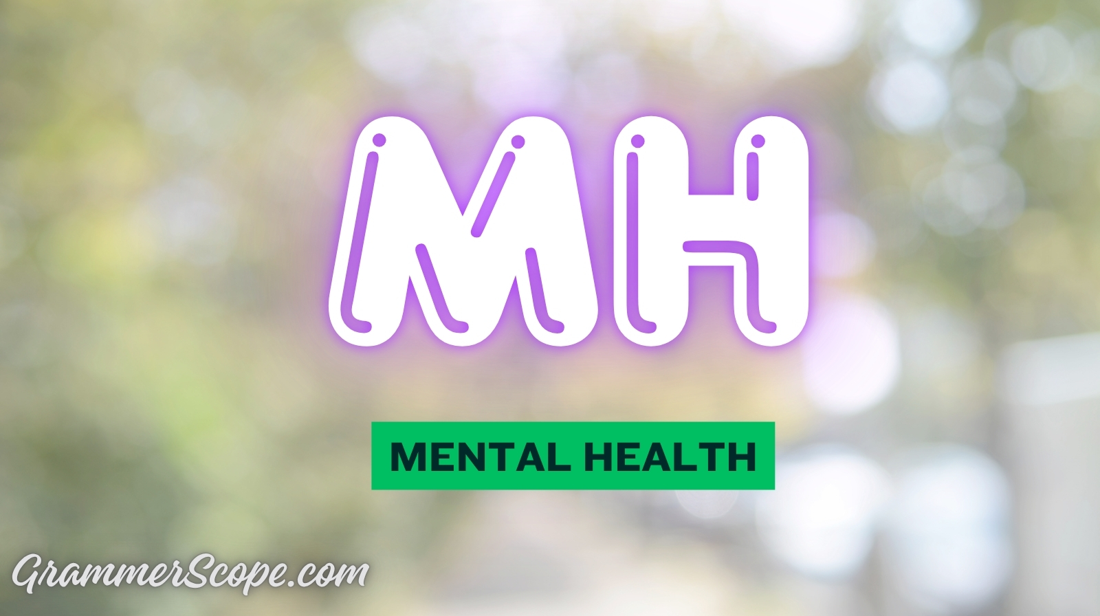 What Does MH Mean