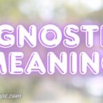 Agnostic Meaning
